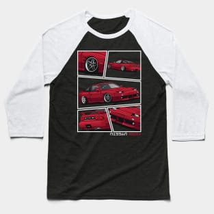 Nissan 180SX JDM Car Baseball T-Shirt